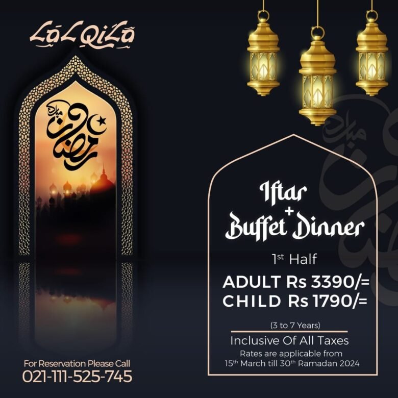 Best Iftar Buffet In Karachi