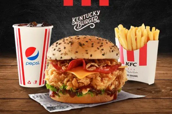KFC Fast Food Burger