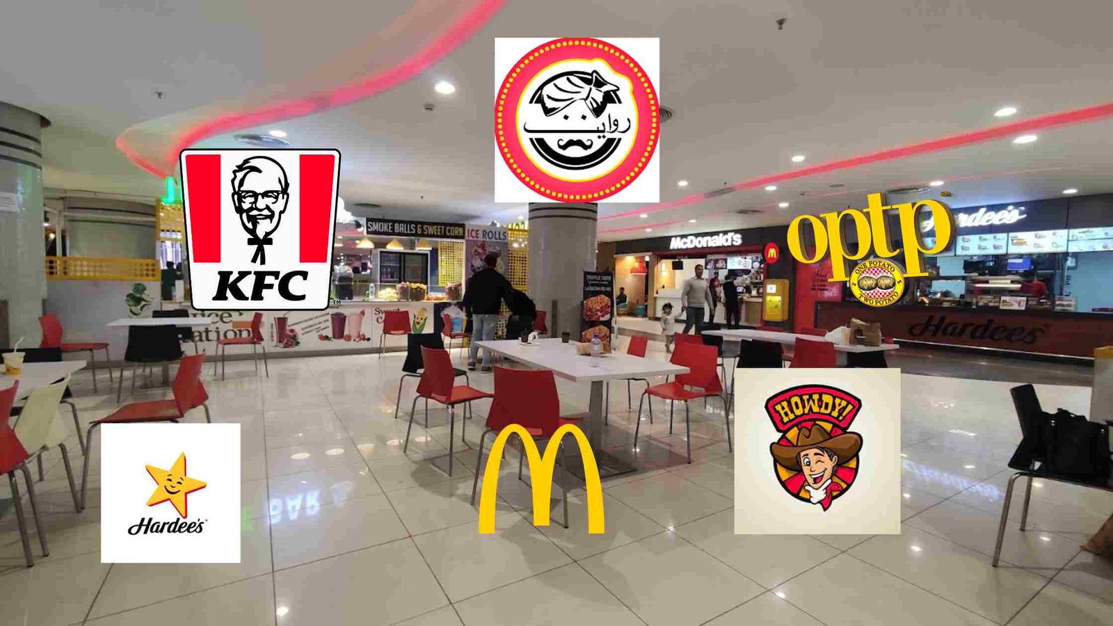 Restaurants in Giga Mall Food Court